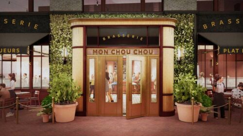 Brasserie Mon Chou Chou Door