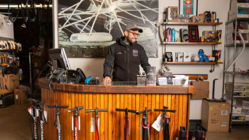 Bike World-Cashier Desk